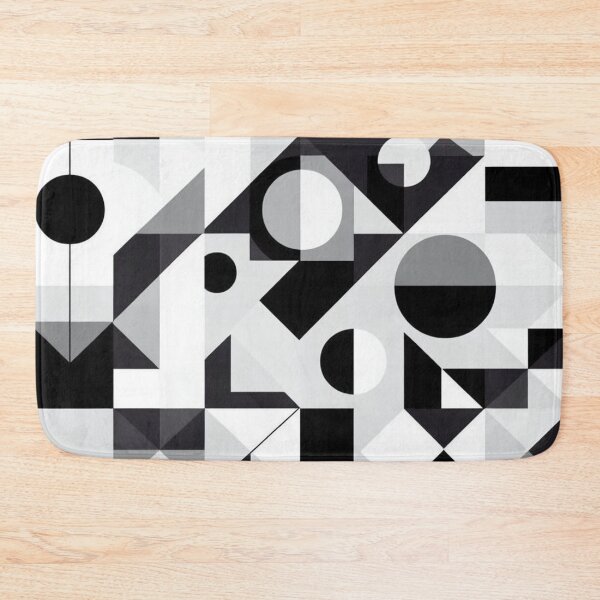 Item preview, Eternal Elegance: Black & White Geometric Symphony designed and sold by Rui Fernandes.