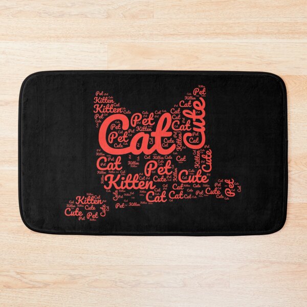 Item preview, Red Cat Made of Words designed and sold by Promoc.