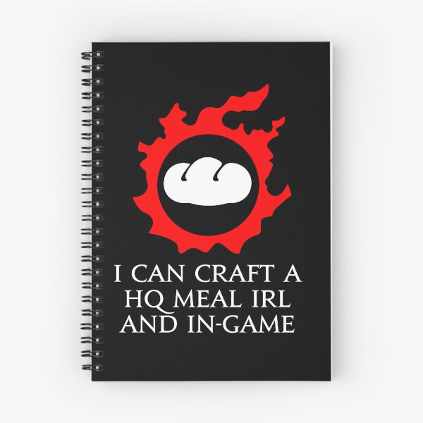 Item preview, I can craft a HQ meal irl and in-game - Culinarian funny MMORPG FFXIV designed and sold by Japatonic Shop.