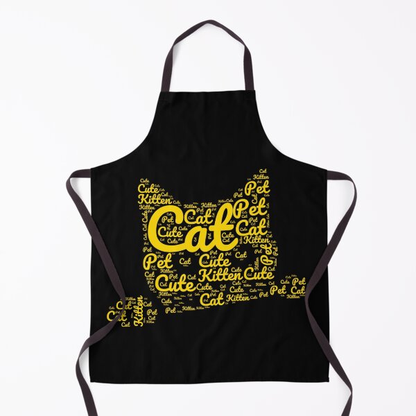 Item preview, Yellow Cat Made of Words designed and sold by Promoc.