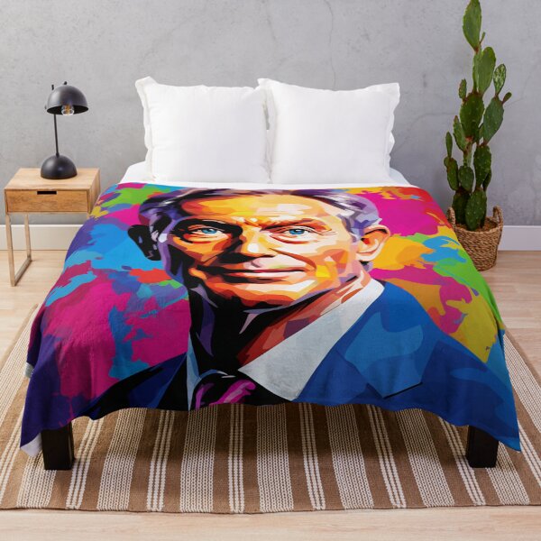 Artikelvorschau, Tony Blair Pop Art 1 entworfen und verkauft von AstroRisq.