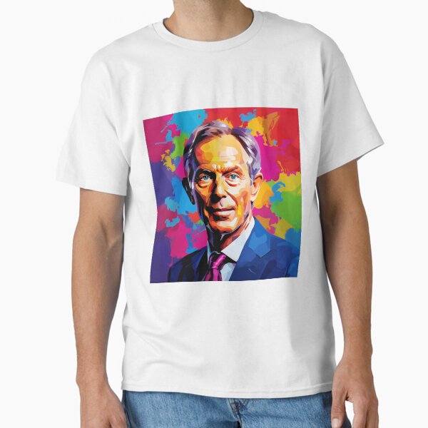 Item preview, Tony Blair Pop Art 1 designed and sold by AstroRisq.