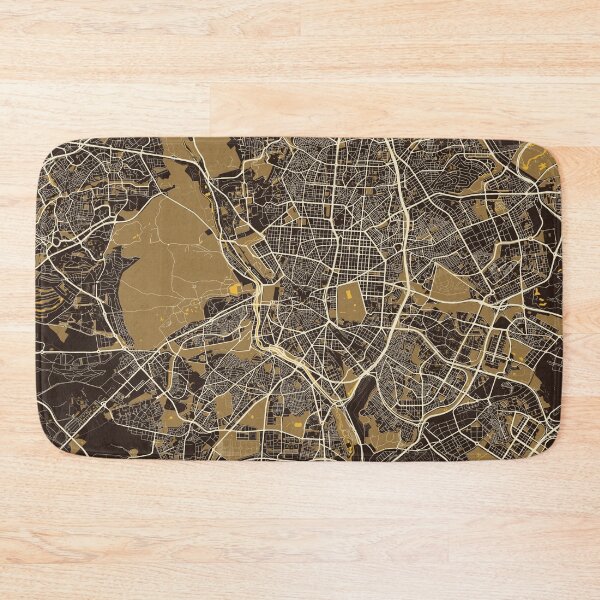 Item preview, Madrid City Map of Spain - Pastel designed and sold by deMAP.