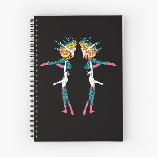 Item preview, Neon Dance sisters on dark shirts designed and sold by Glenn & Robert Davis.
