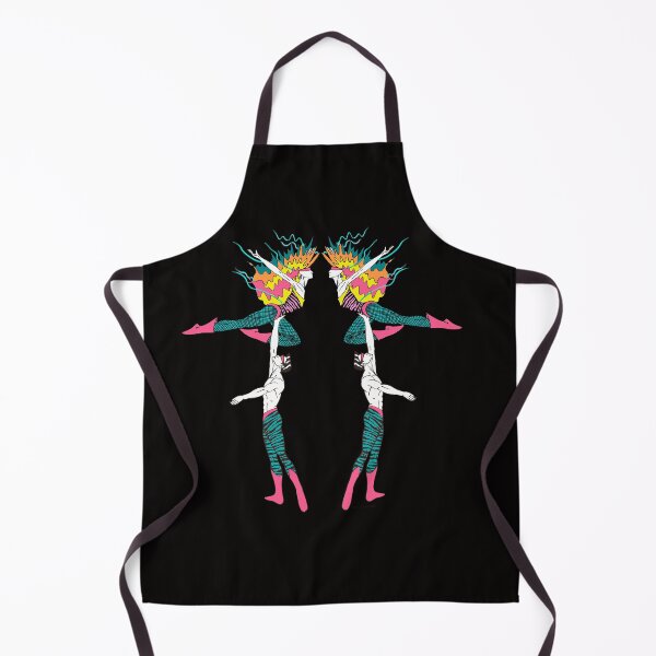 Item preview, Neon Dance sisters on dark shirts designed and sold by Glenn & Robert Davis.