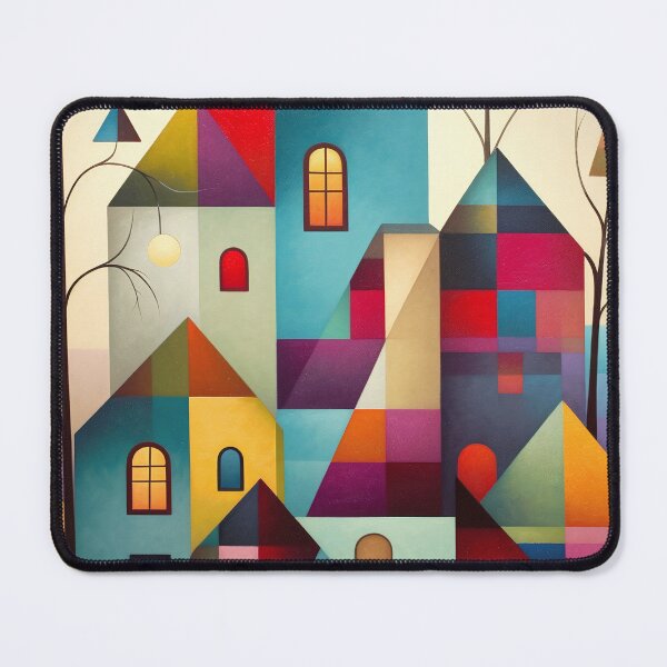 Artikelvorschau, Colorful Cityscape entworfen und verkauft von DeMuurdecoratie.