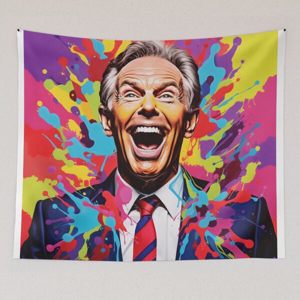 Item preview, Tony Blair Pop Art 2 designed and sold by AstroRisq.