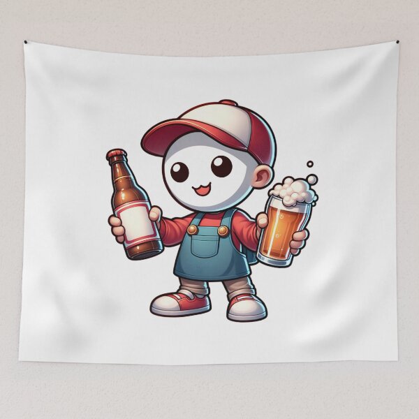 Item preview, Home Brewing Homebrew Character Craft Beer Hobby Brewer Gift designed and sold by HosvPrint .s.