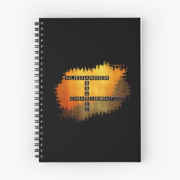 Item preview, Alexander, Assured and Charismatic Crossword designed and sold by words-my-art.