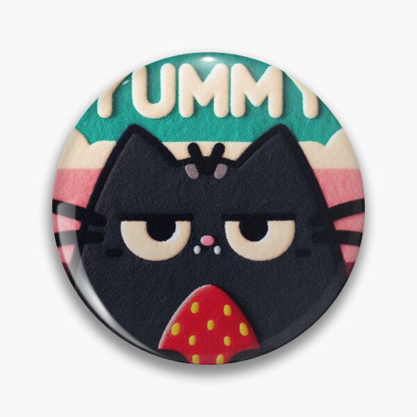 Item preview, Kawaii Cat Strawberry Yummy Felt designed and sold by GALUMARKET.