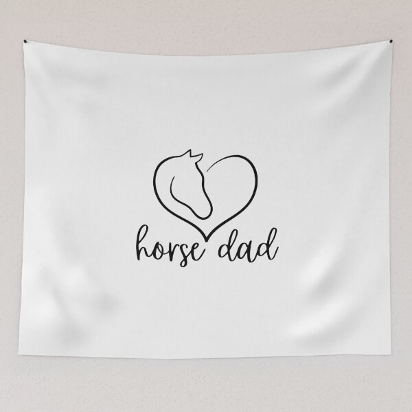 Item preview, Horse Dad - Heart - Horse Lovers Gift designed and sold by patternjp.
