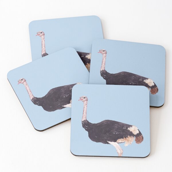 Item preview, OSTRICH-Struthio camelus designed and sold by BEATRIZ ABAITUA.