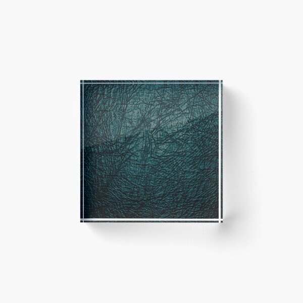 Item preview, Green Leather Design designed and sold by ArtsyWishy.