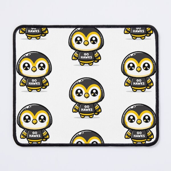 Item preview, Cute Kawaii Iowa Hawkeye designed and sold by GoKawaiiGo.