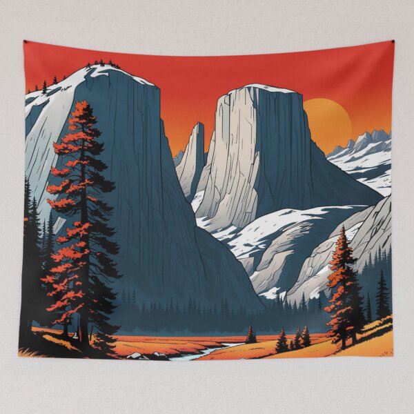Item preview, Yosemite Orange Sky designed and sold by Secondearth.