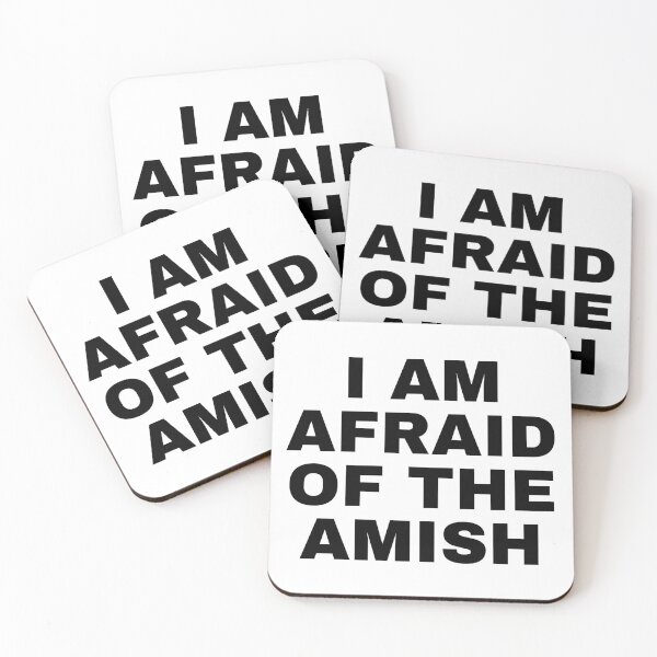 Item preview, I AM AFRAID OF THE AMISH designed and sold by careofjacks.