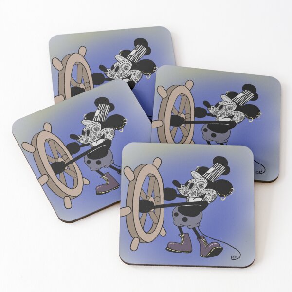 Item preview, Punk steamboat Willie  designed and sold by Macadoodleydoo.