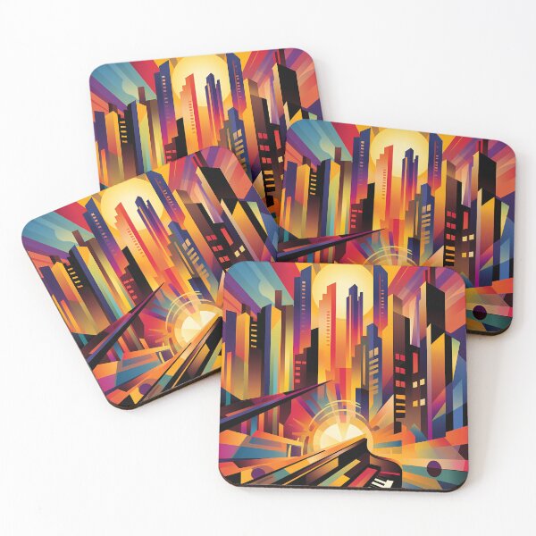 Item preview,  Colorful Abstract Play designed and sold by DeMuurdecoratie.