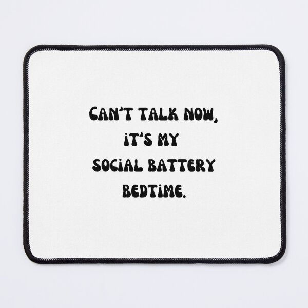 Item preview, Social battery depleted designed and sold by Bmusicjr.