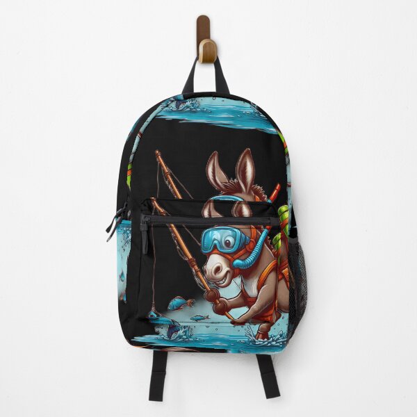 Item preview, Whimsical Donkey Adventures: Snorkeling and Fishing designed and sold by iwcus.