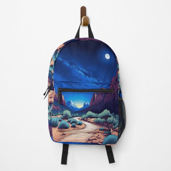 Item preview, Zion Road Night View with Moon designed and sold by Secondearth.