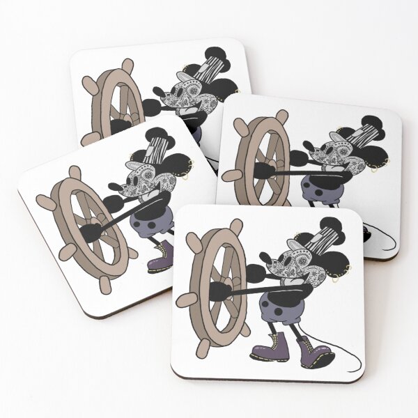 Item preview, Punked steamboat Willie (no background) designed and sold by Macadoodleydoo.