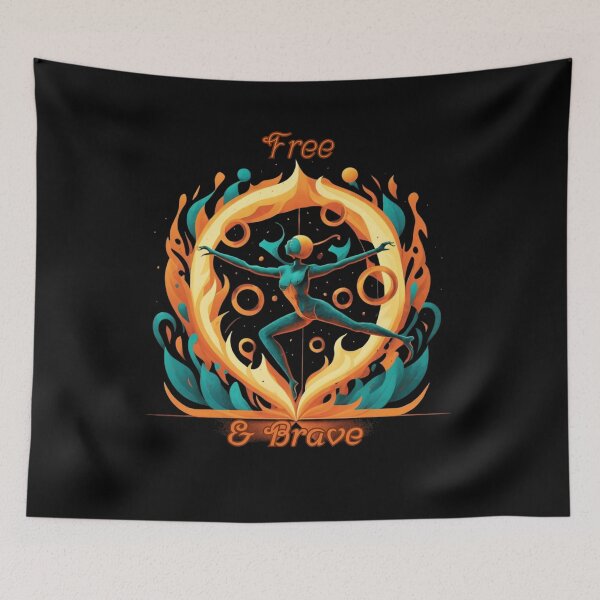 Item preview, Free & Brave designed and sold by TomaszMaternia.