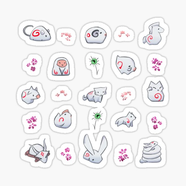 Okami mini Gods 2 (Dont buy small!) Sticker