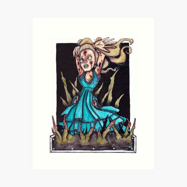 Item preview, Ultimate Betrayal ILLUSTRATION PRINT designed and sold by cutestvoodoo.