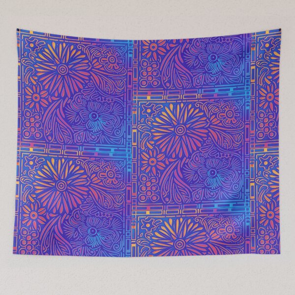 Item preview, Wildflowers - Korean traditional patterns 4 designed and sold by beatriceJHS.