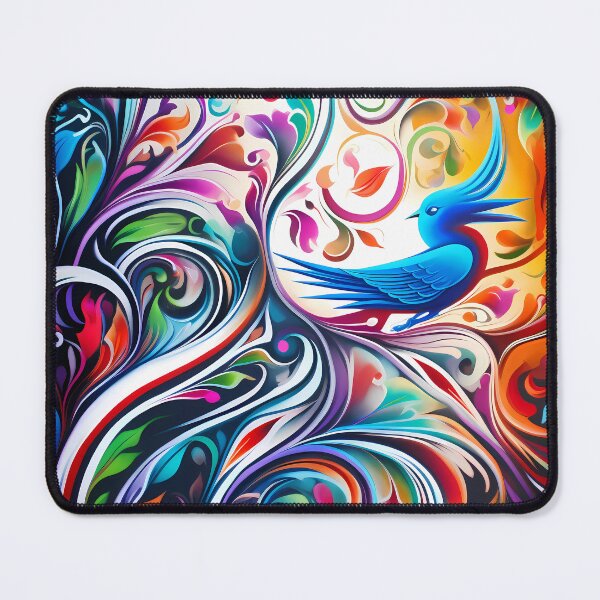 Item preview,  Colorful Bird's Flight designed and sold by DeMuurdecoratie.