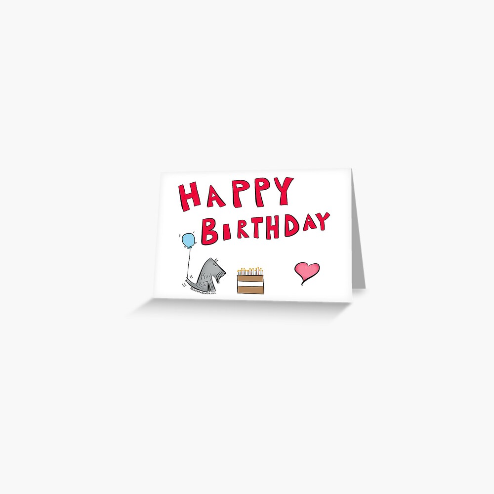 Jack - Happy Birthday - Cake Greeting Card