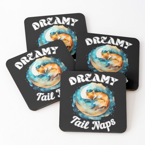 Item preview, Dreamy Tail Naps. fox quote designed and sold by FoxVibes.