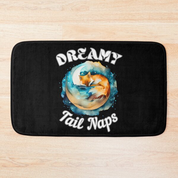 Item preview, Dreamy Tail Naps. fox quote designed and sold by FoxVibes.
