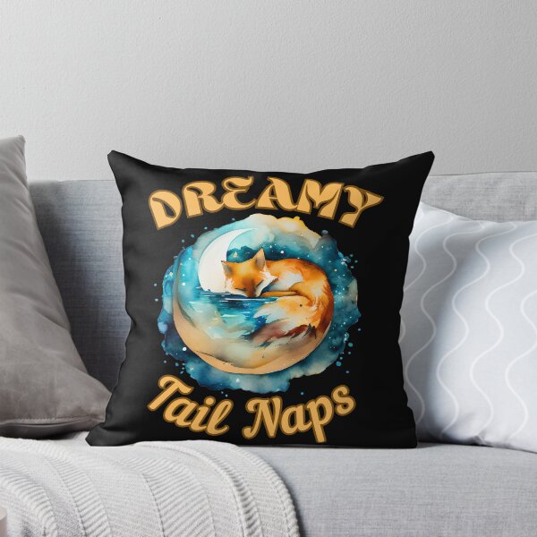 Item preview, Dreamy Tail Naps. fox saying designed and sold by FoxVibes.