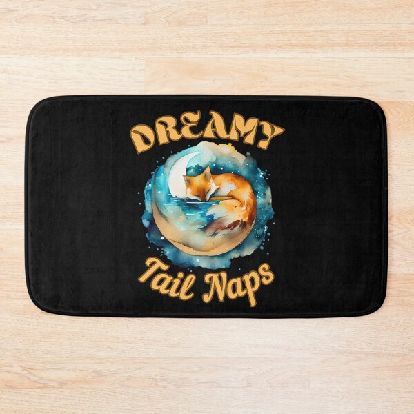 Item preview, Dreamy Tail Naps. fox saying designed and sold by FoxVibes.