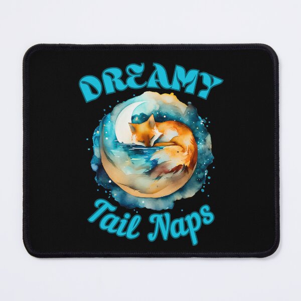 Item preview, Dreamy Tail Naps. vintage fox designed and sold by FoxVibes.