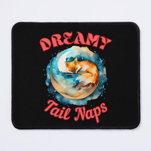 Item preview, Dreamy Tail Naps. retro fox designed and sold by FoxVibes.