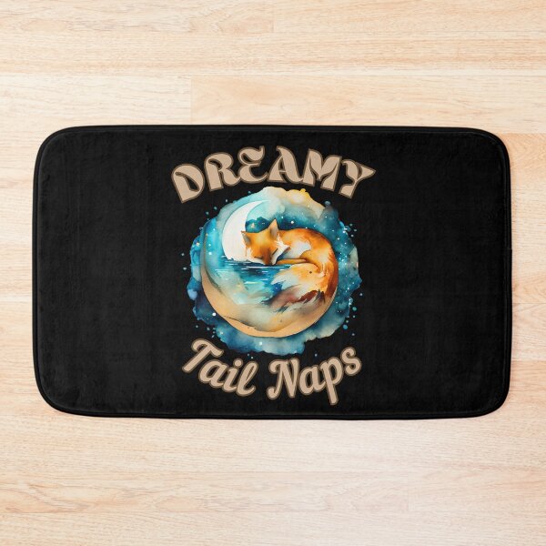 Item preview, Dreamy Tail Naps. fox foxes designed and sold by FoxVibes.