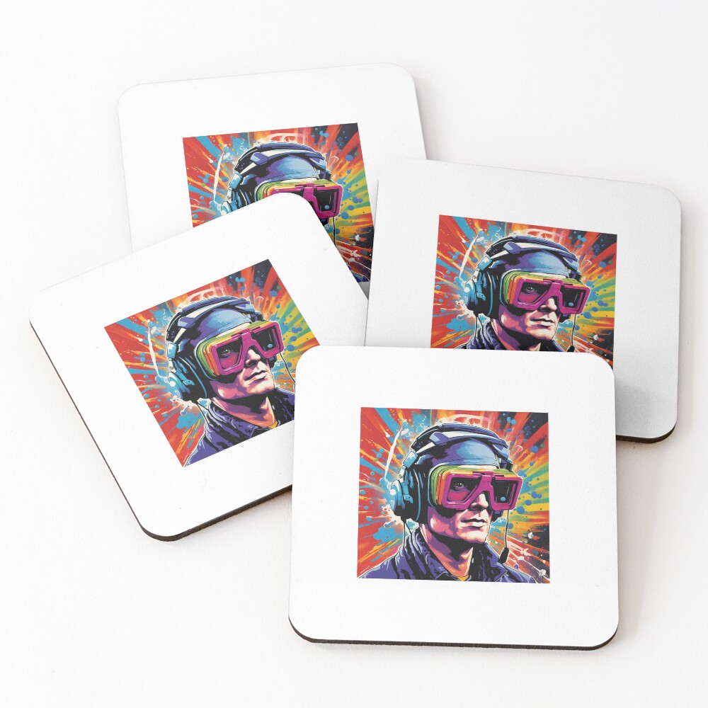 Item preview, Coasters (Set of 4) designed and sold by Rikko.