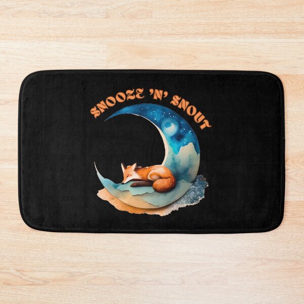 Item preview, Snooze 'n' Snout. fox portrait designed and sold by FoxVibes.