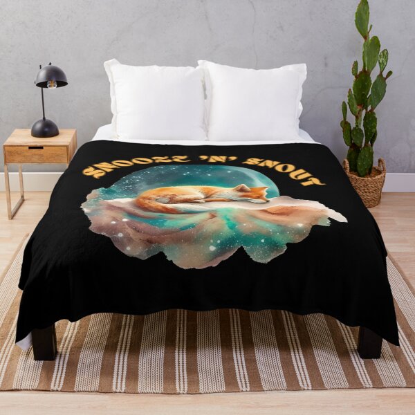 Item preview, Snooze 'n' Snout. fox saying designed and sold by FoxVibes.