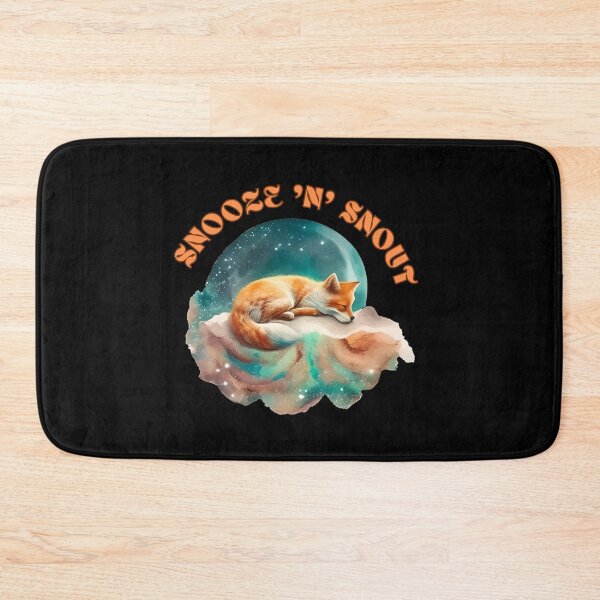 Item preview, Snooze 'n' Snout. fox watercolor designed and sold by FoxVibes.