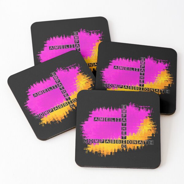 Item preview, Amelia, compassionate and empathetic crossword designed and sold by words-my-art.