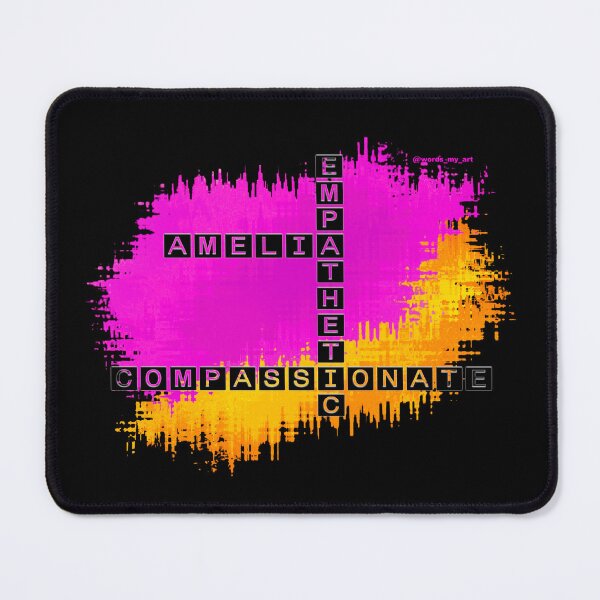 Item preview, Amelia, compassionate and empathetic crossword designed and sold by words-my-art.