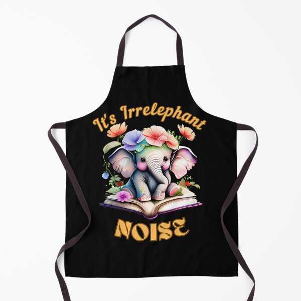 Item preview, It's Irrelephant Noise. funny elephant designed and sold by ElephantVibes.
