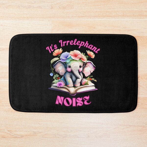 Item preview, It's Irrelephant Noise. elephant face designed and sold by ElephantVibes.