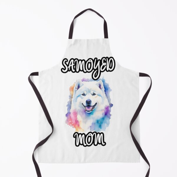 Item preview, Samoyed Mom Rainbow Watercolor Samoyed Portrait designed and sold by MillennialVibe.