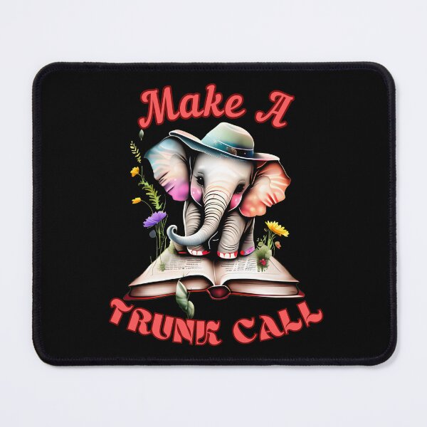 Item preview, Make A Trunk Call. elephant head designed and sold by ElephantVibes.