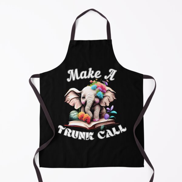 Item preview, Make A Trunk Call. watercolor elephant designed and sold by ElephantVibes.